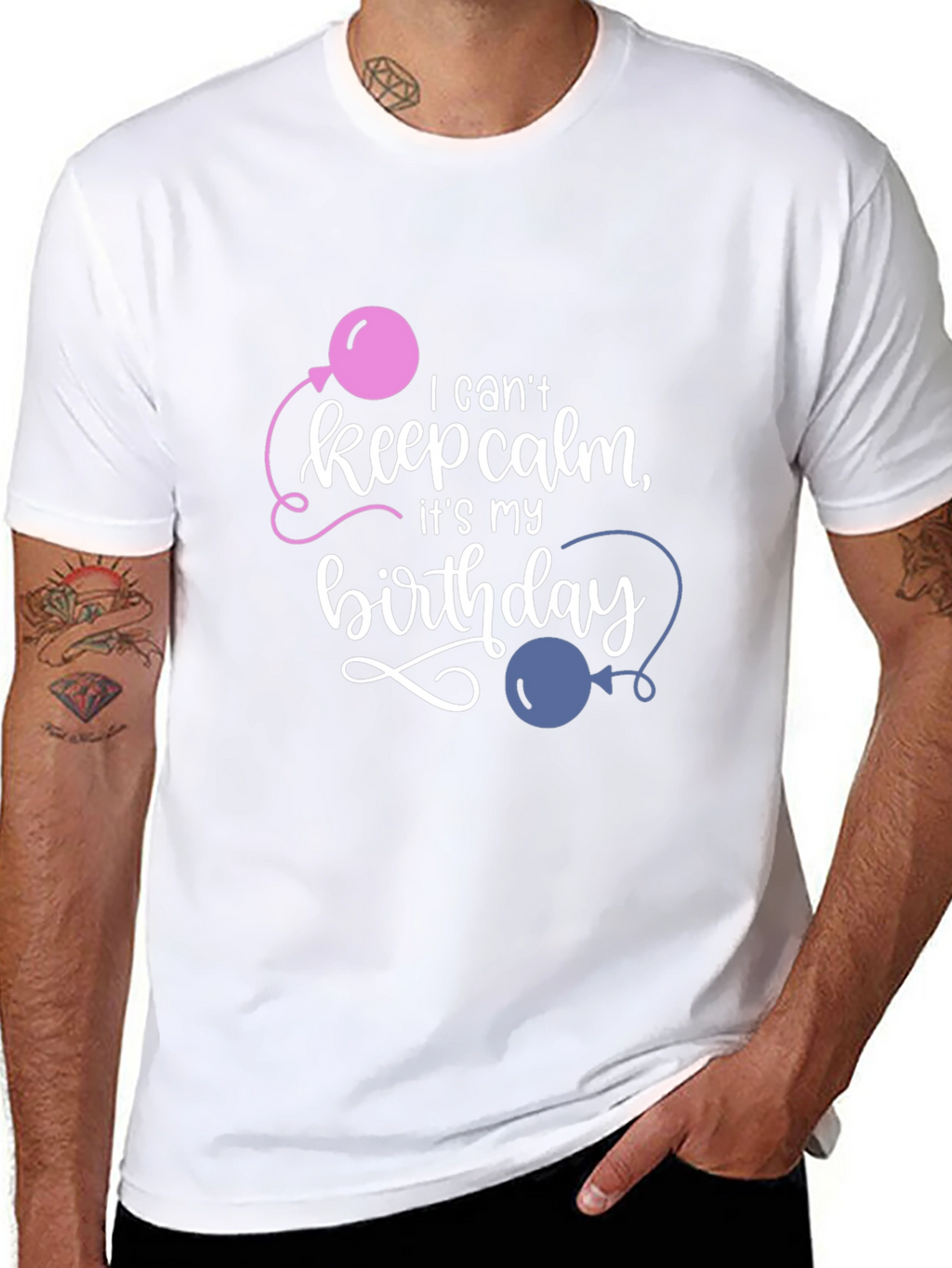 Birthday T-Shirt - Keep Calm