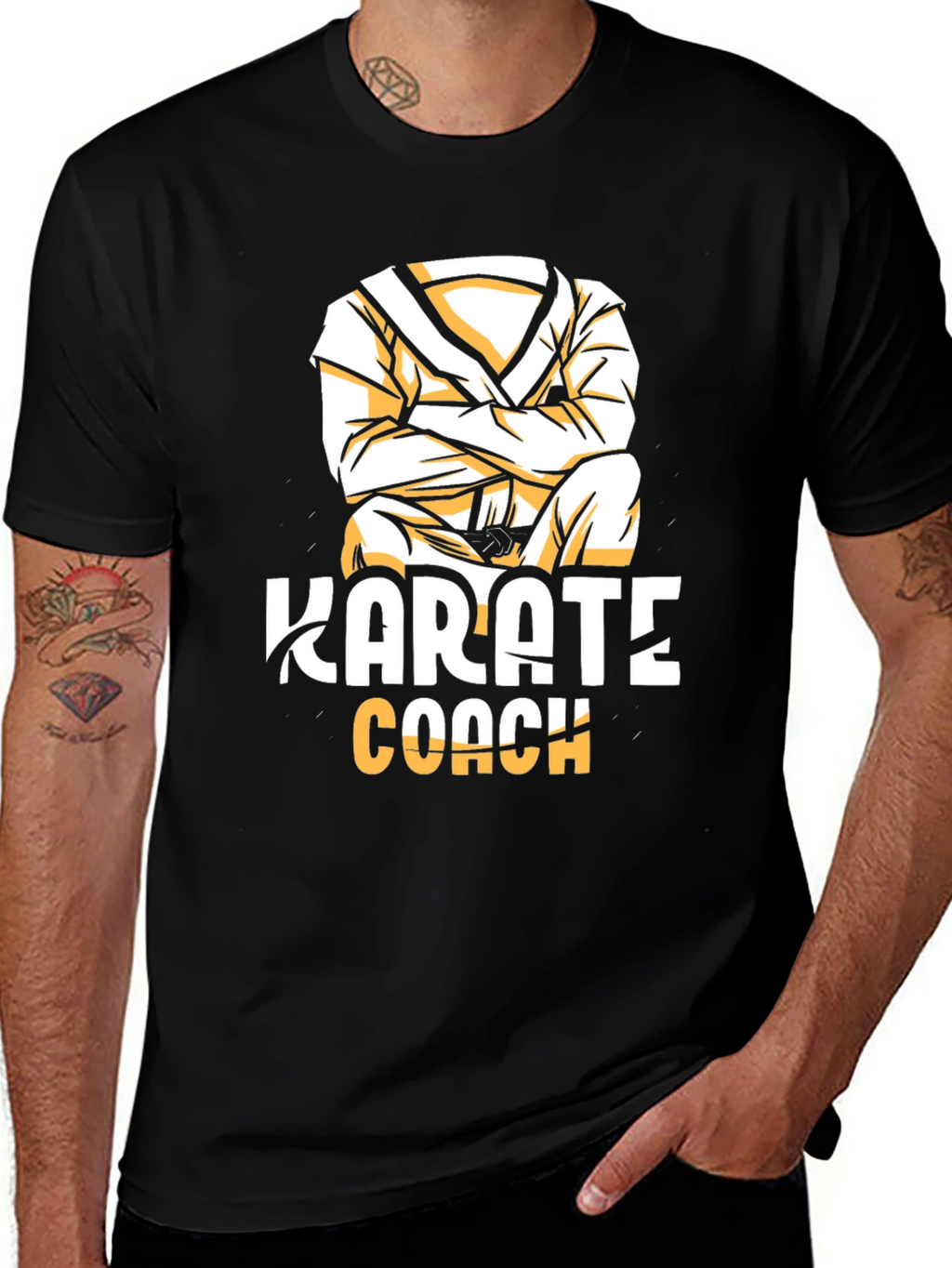 Karate Coach T-Shirt - Martial Arts Trainer Tee