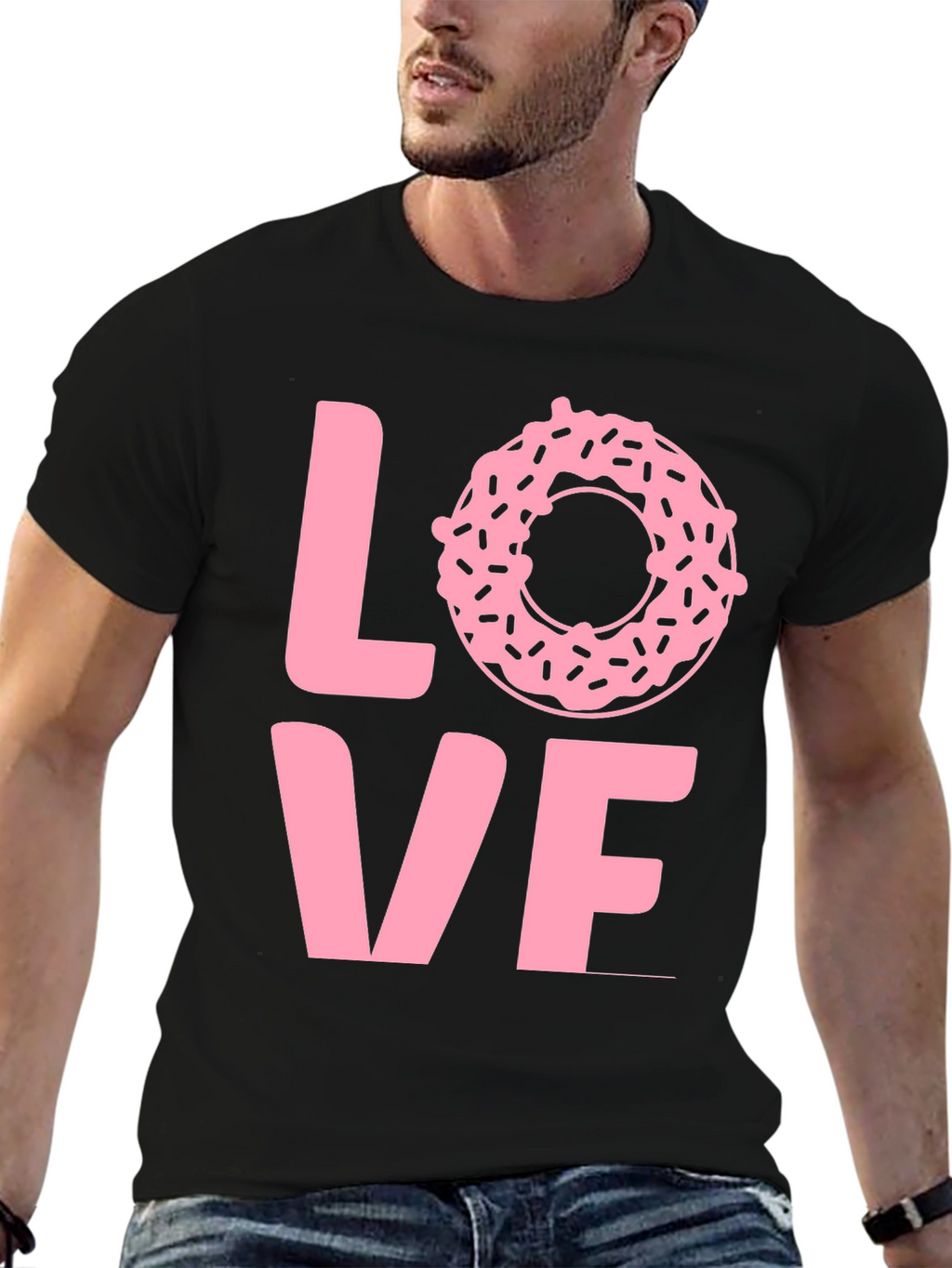 Love Donut T-Shirt - Sweet & Stylish!