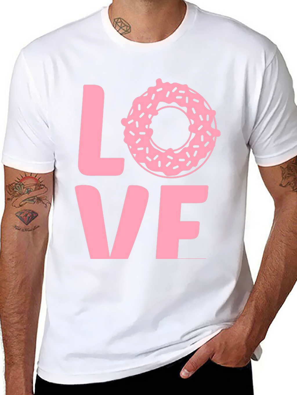 Love Donut T-Shirt - Sweet & Stylish!