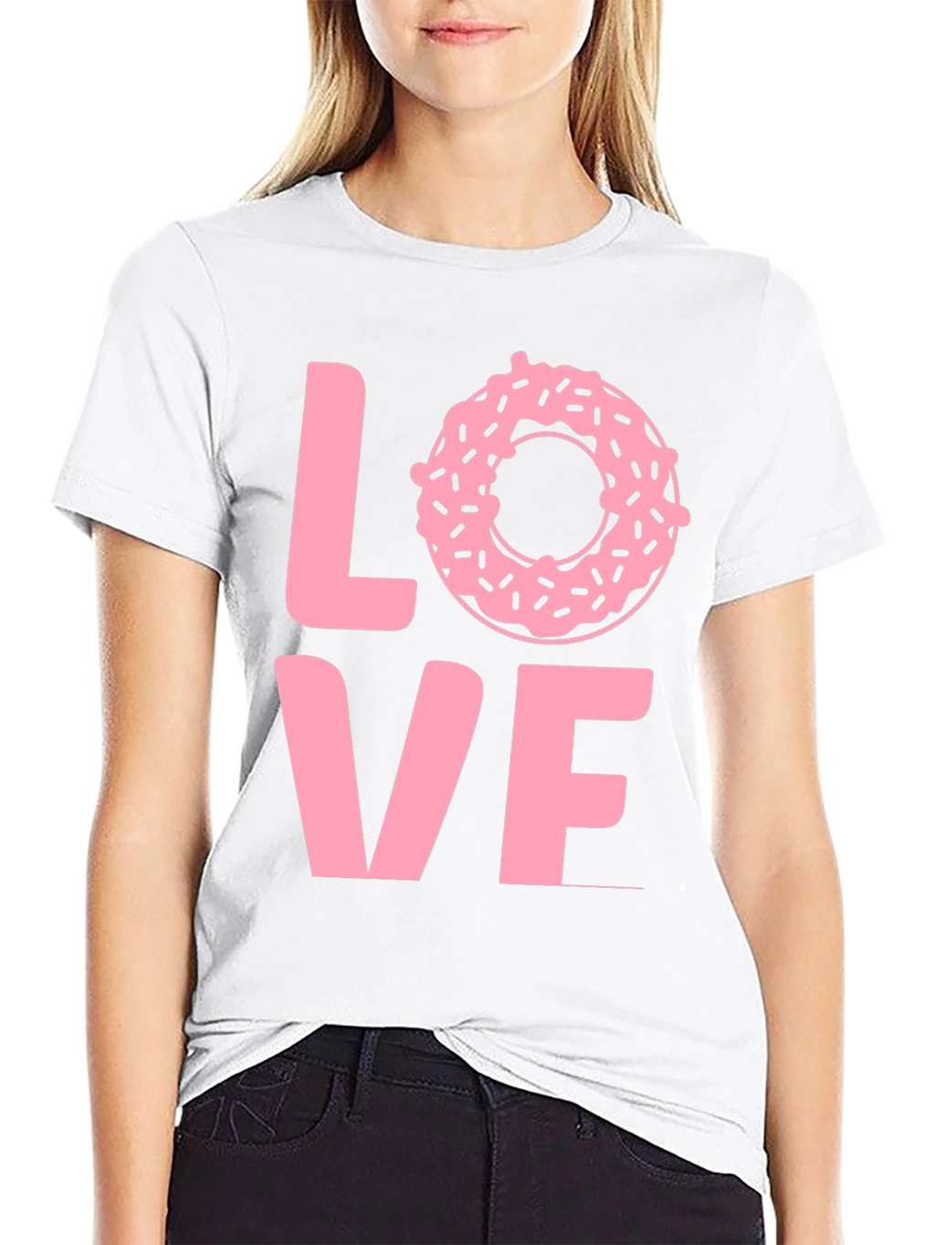 Love Donut T-Shirt - Sweet & Stylish!