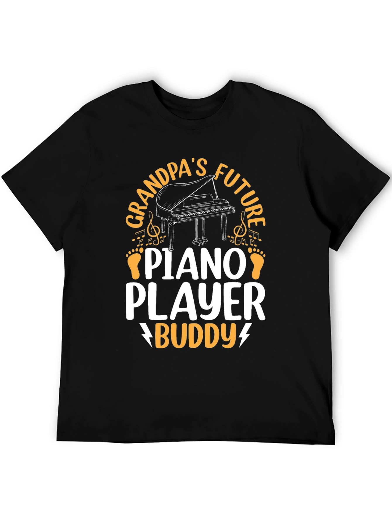 Grandpas Future Piano Player Buddy T-Shirt