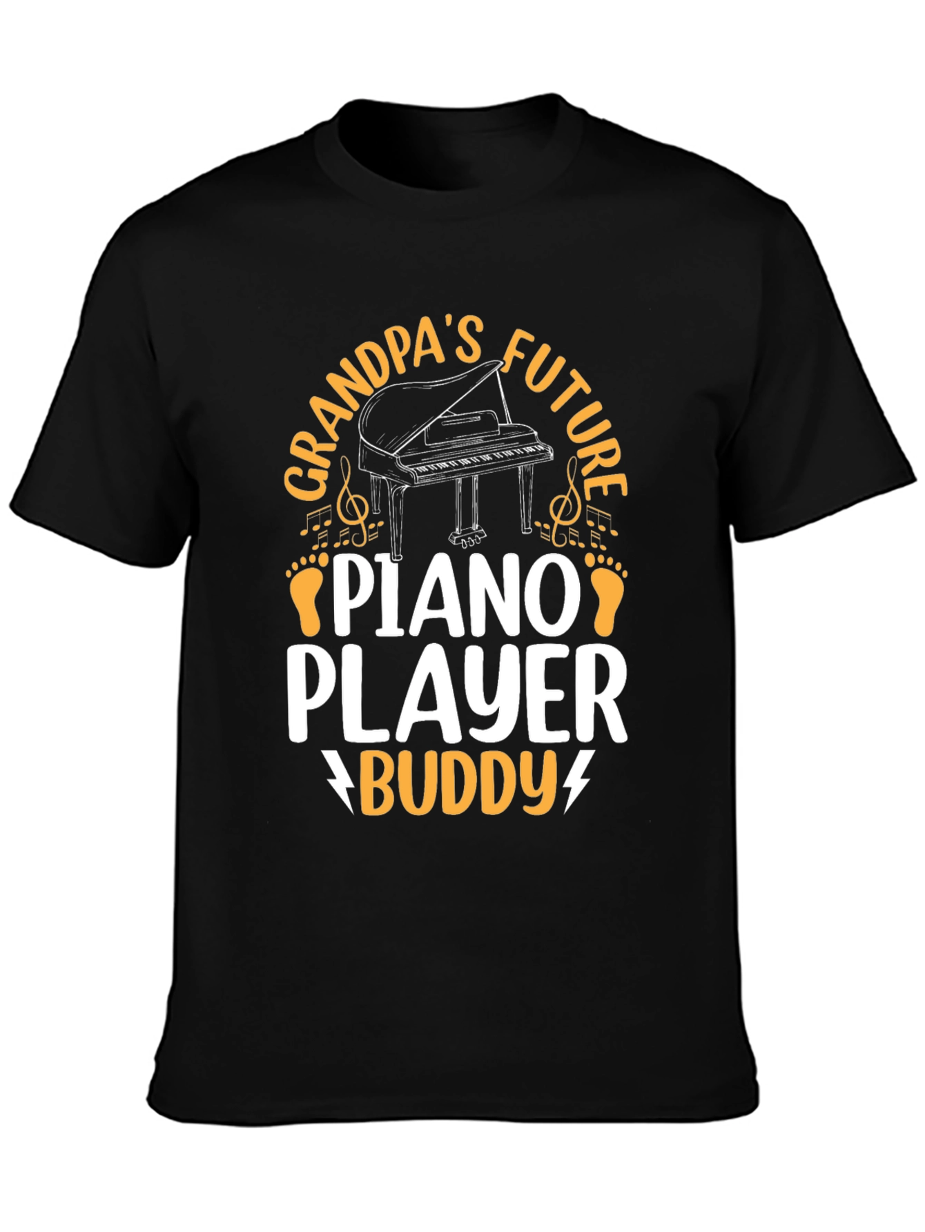 Grandpas Future Piano Player Buddy T-Shirt