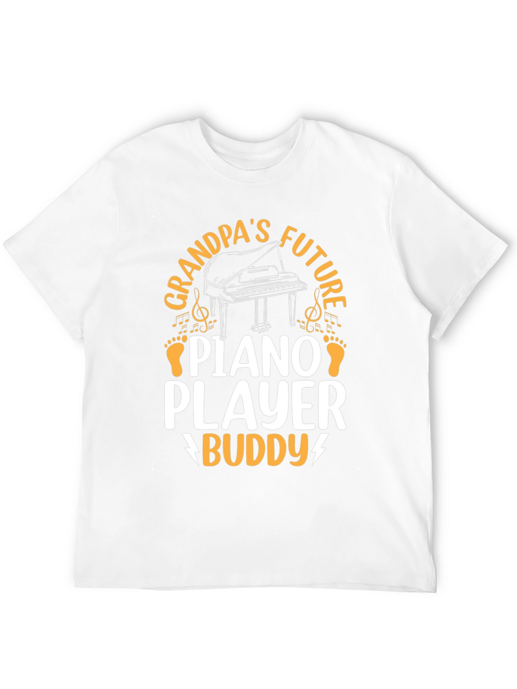 Grandpas Future Piano Player Buddy T-Shirt