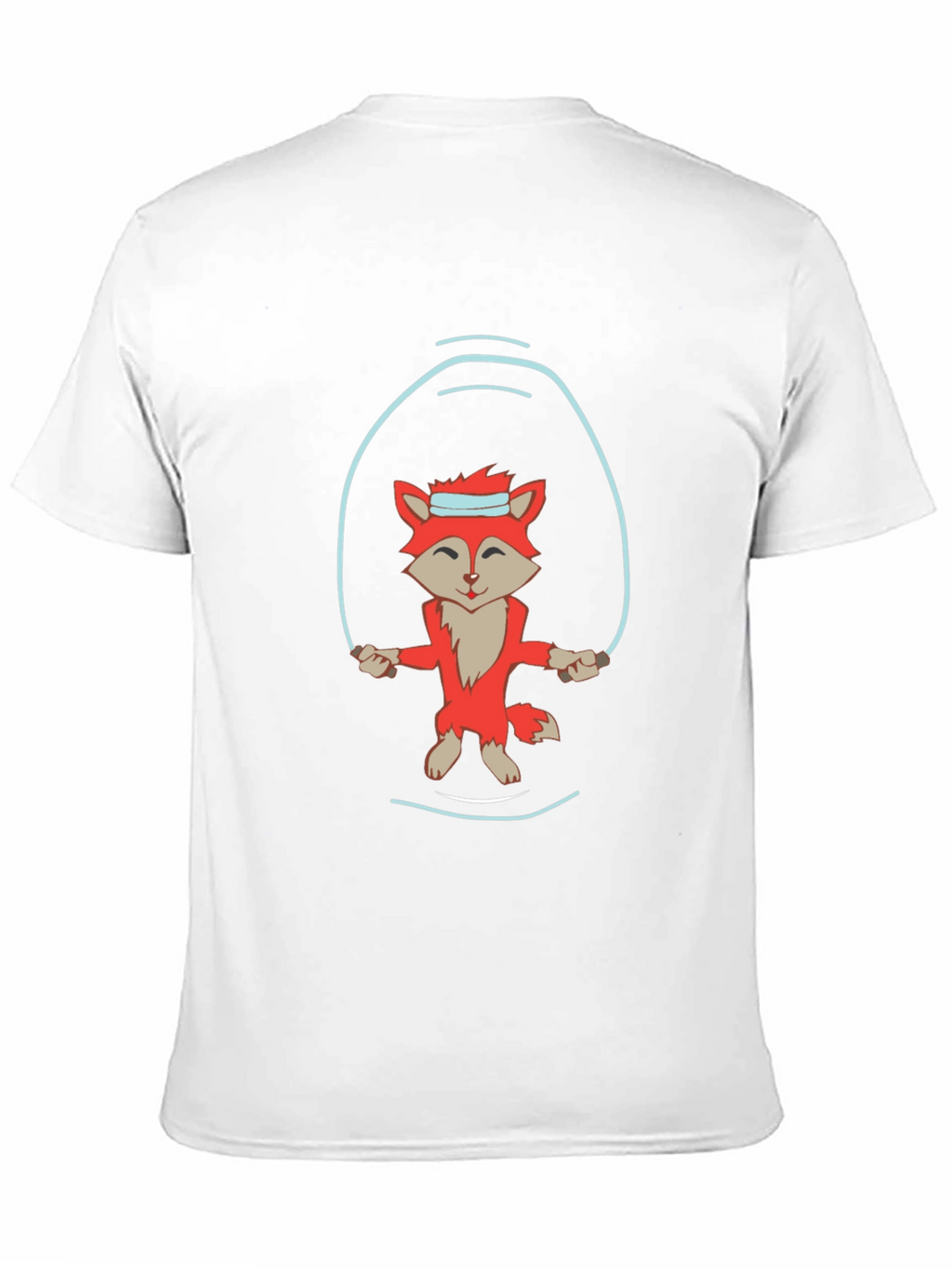 Fox Jumping Rope Graphic Tee