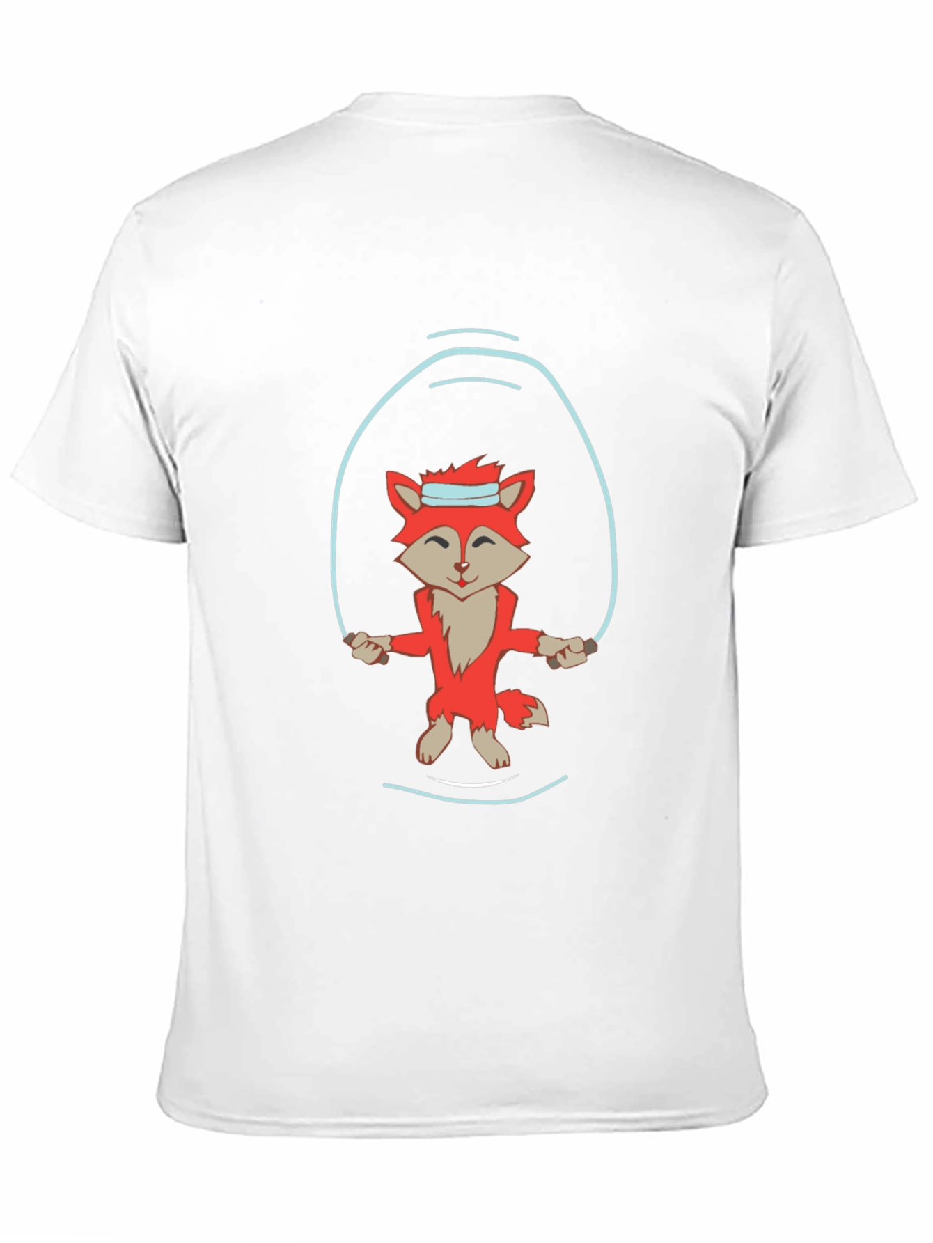 Fox Jumping Rope Graphic Tee