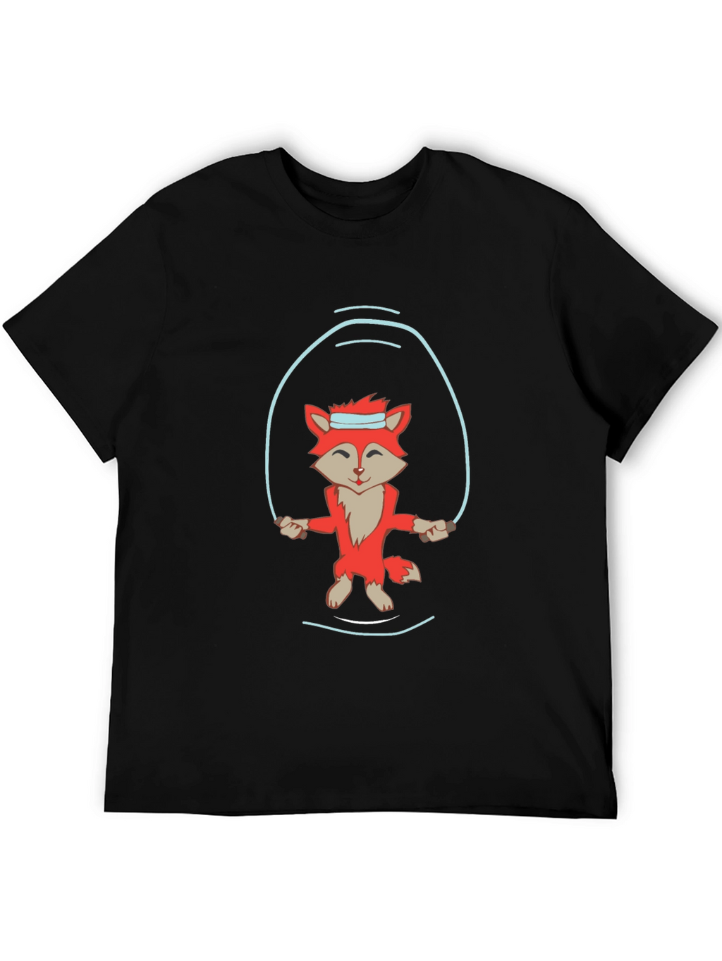 Fox Jumping Rope Graphic Tee