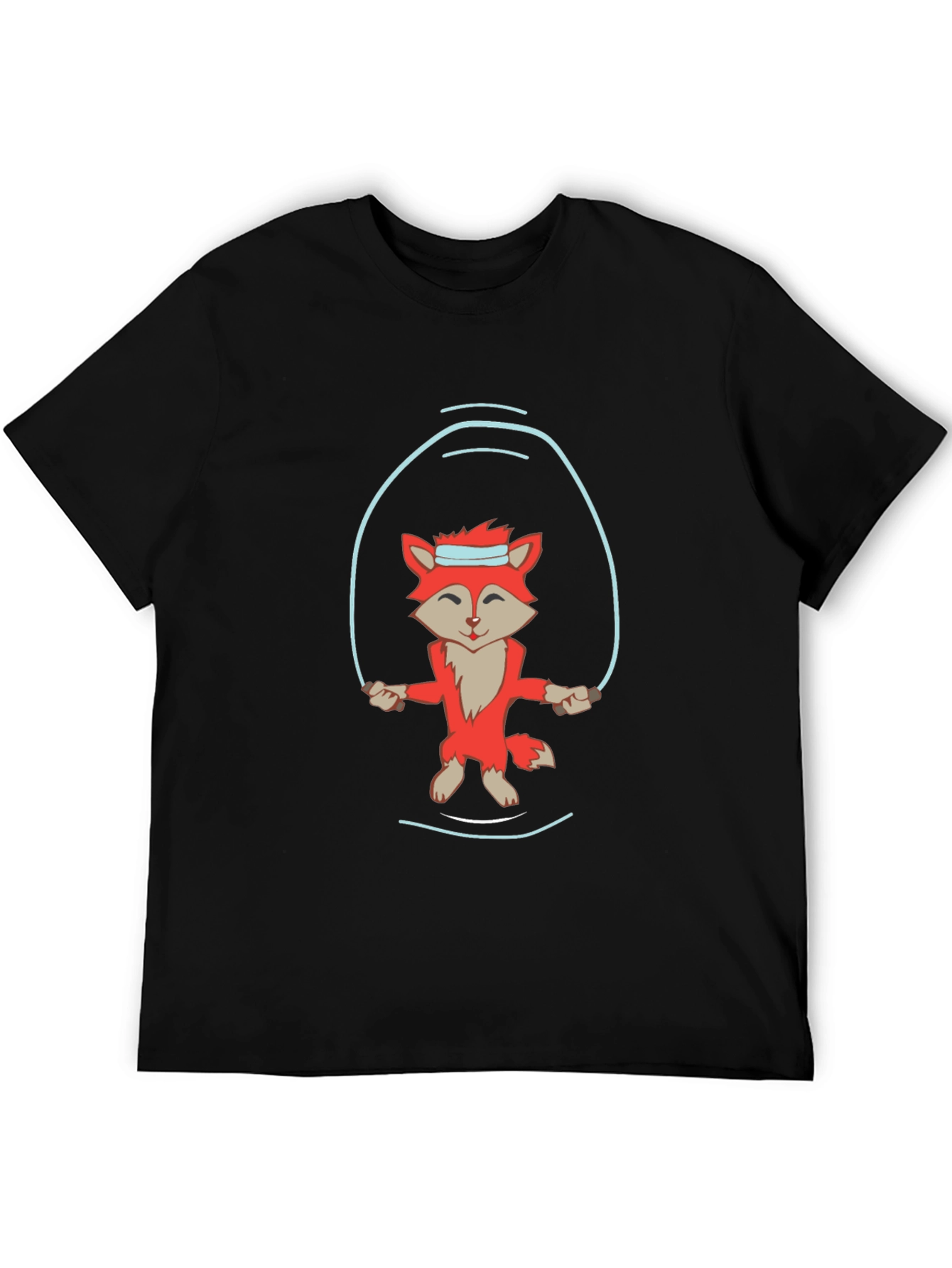 Fox Jumping Rope Graphic Tee