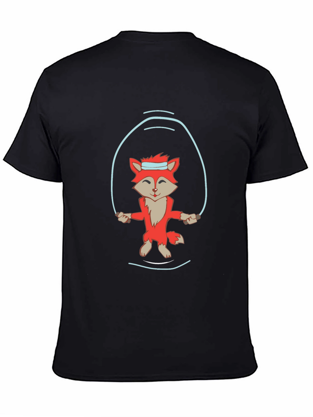 Fox Jumping Rope Graphic Tee