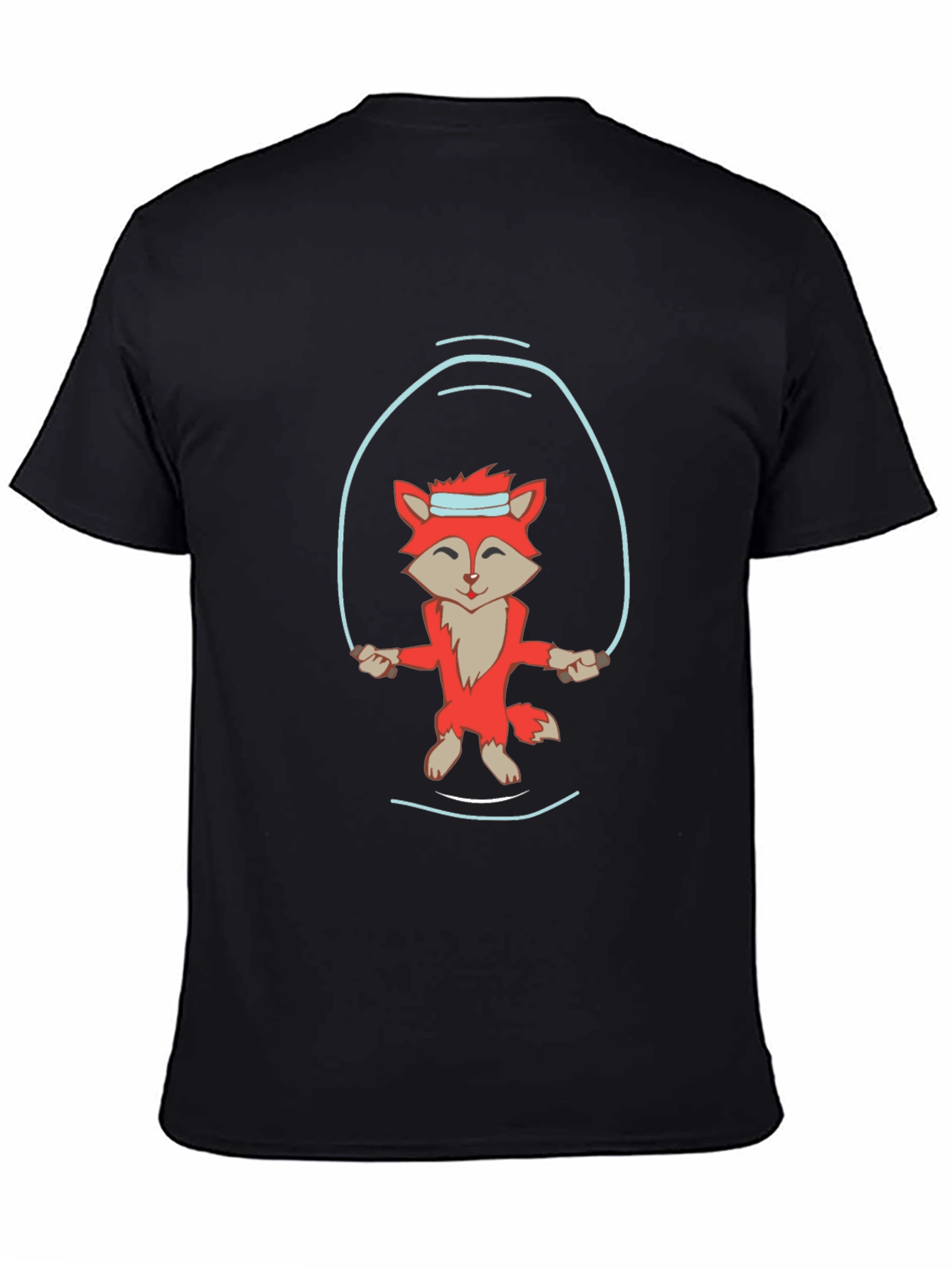 Fox Jumping Rope Graphic Tee
