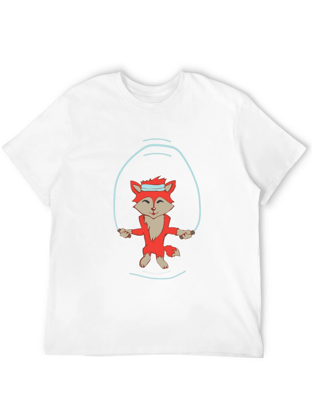Fox Jumping Rope Graphic Tee