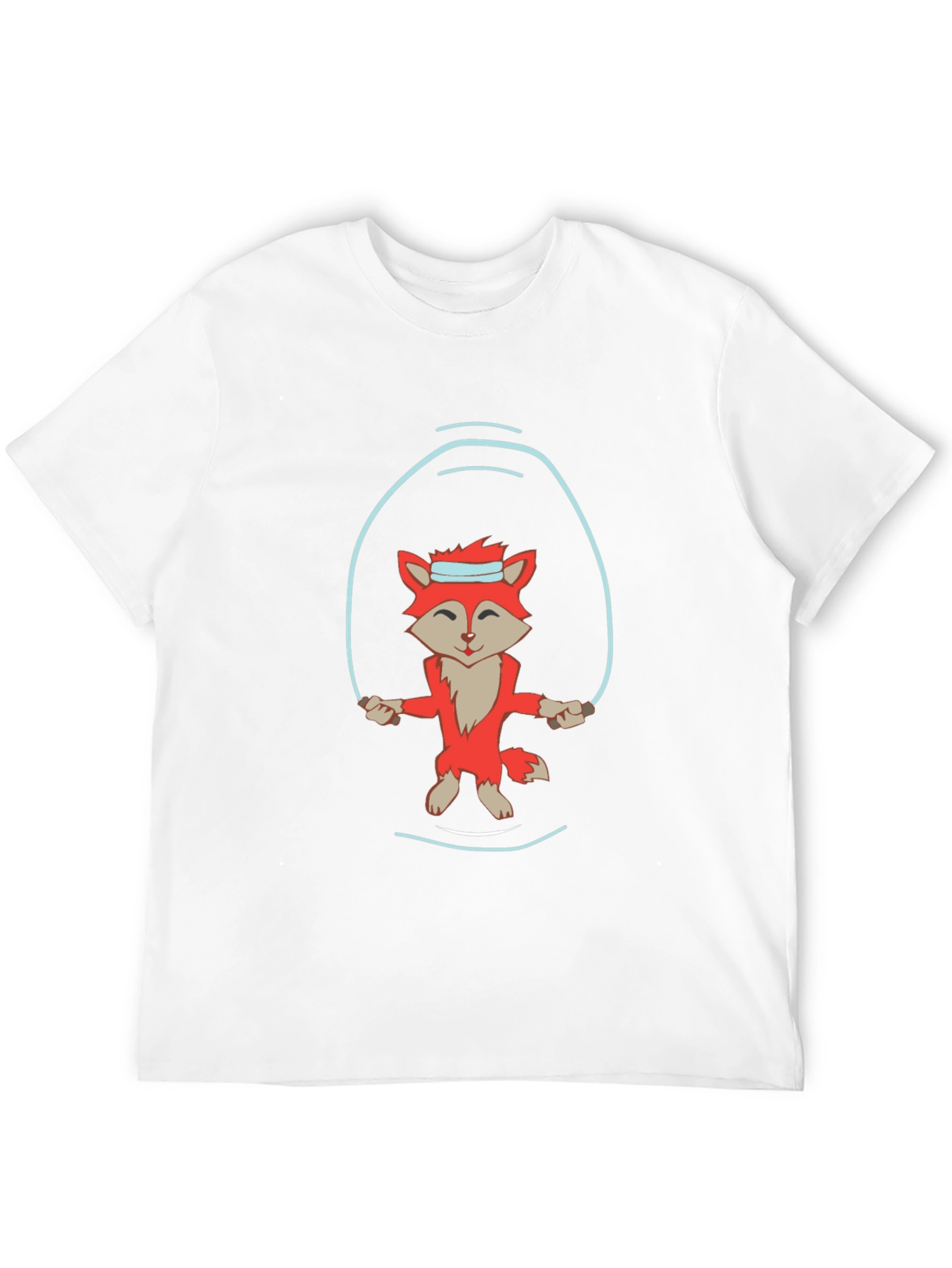Fox Jumping Rope Graphic Tee