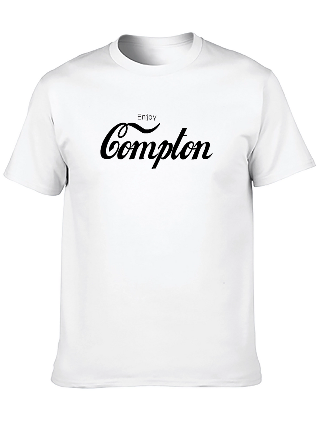 Enjoy Compton Black Graphic T-Shirt
