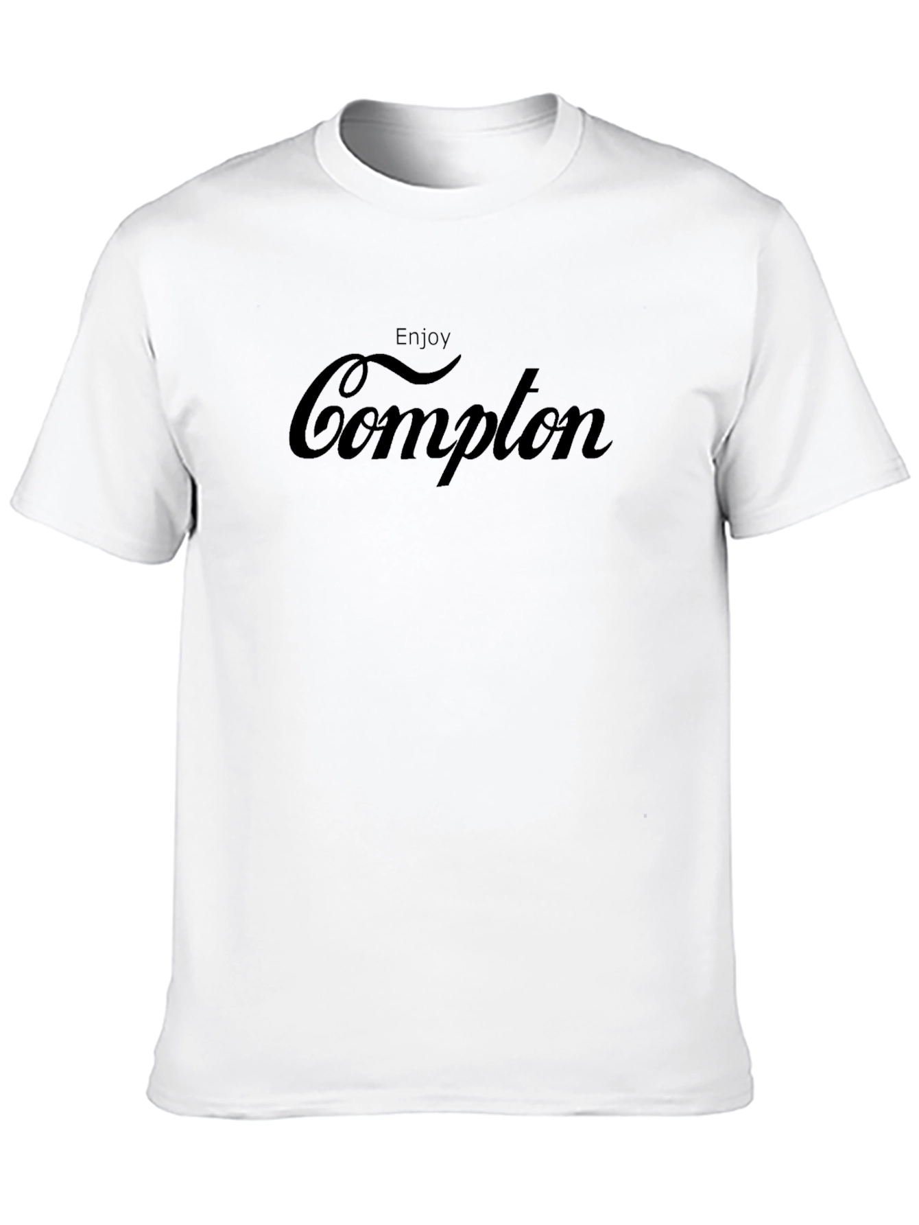 Enjoy Compton Black Graphic T-Shirt