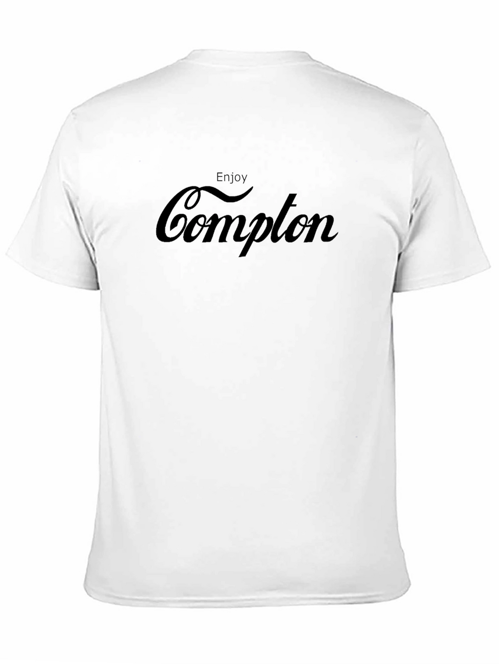 Enjoy Compton Black Graphic T-Shirt