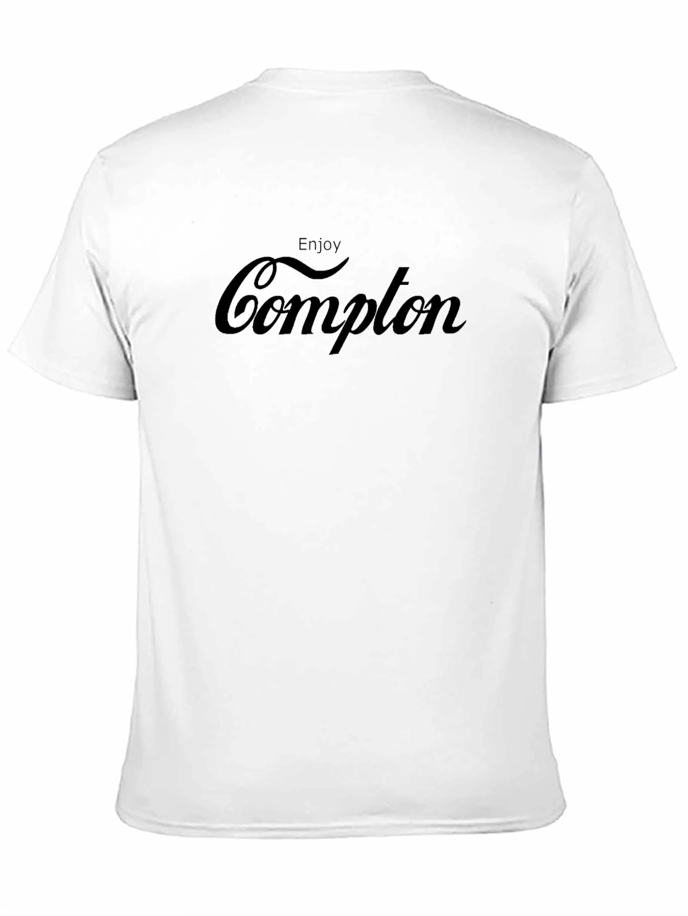 Enjoy Compton Black Graphic T-Shirt