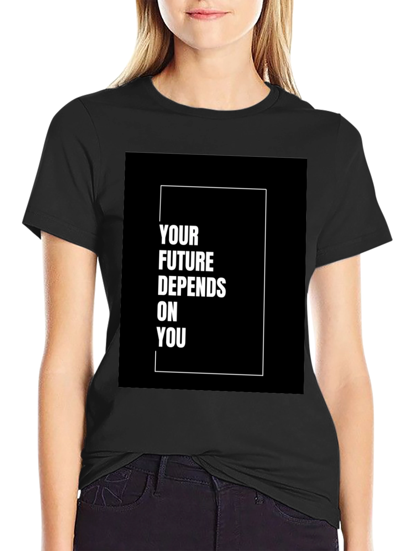 Motivational T-Shirt - Your Future Depends On You