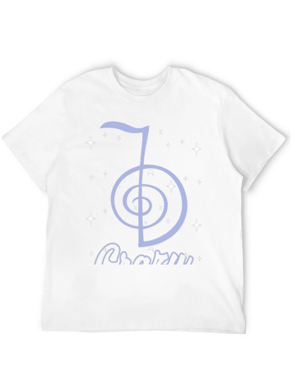 Reiki Symbol T-Shirt - Black Cotton Spiritual Tee