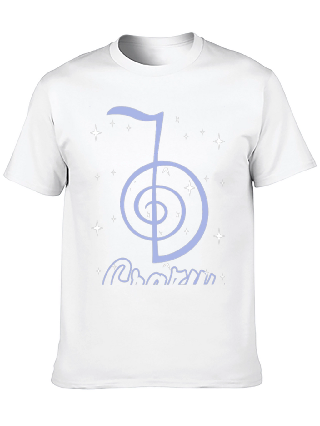 Reiki Symbol T-Shirt - Black Cotton Spiritual Tee