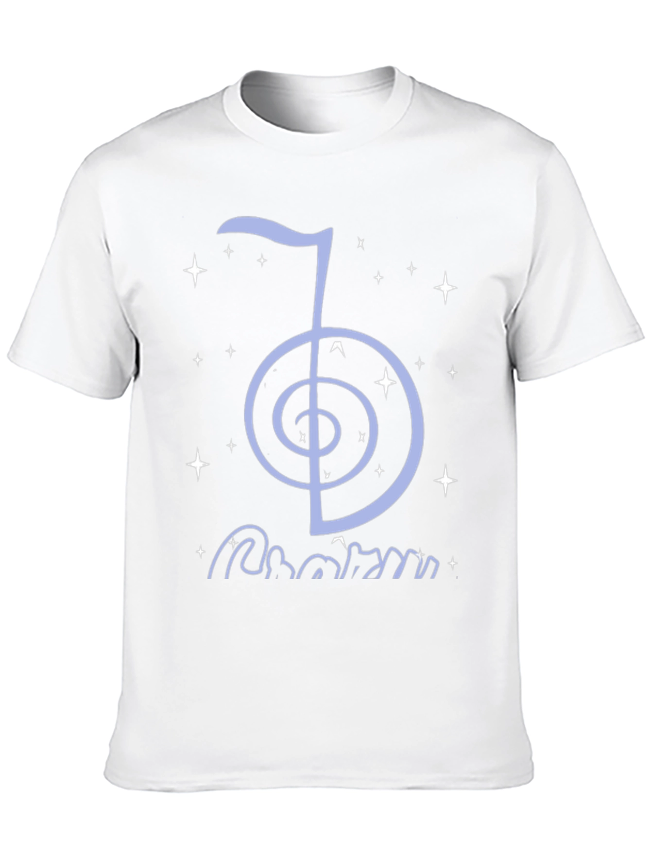 Reiki Symbol T-Shirt - Black Cotton Spiritual Tee