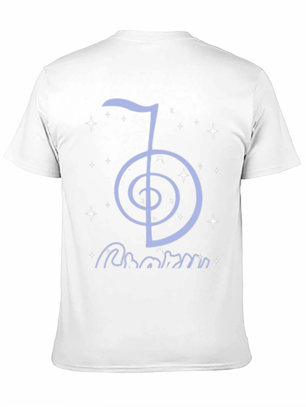 Reiki Symbol T-Shirt - Black Cotton Spiritual Tee