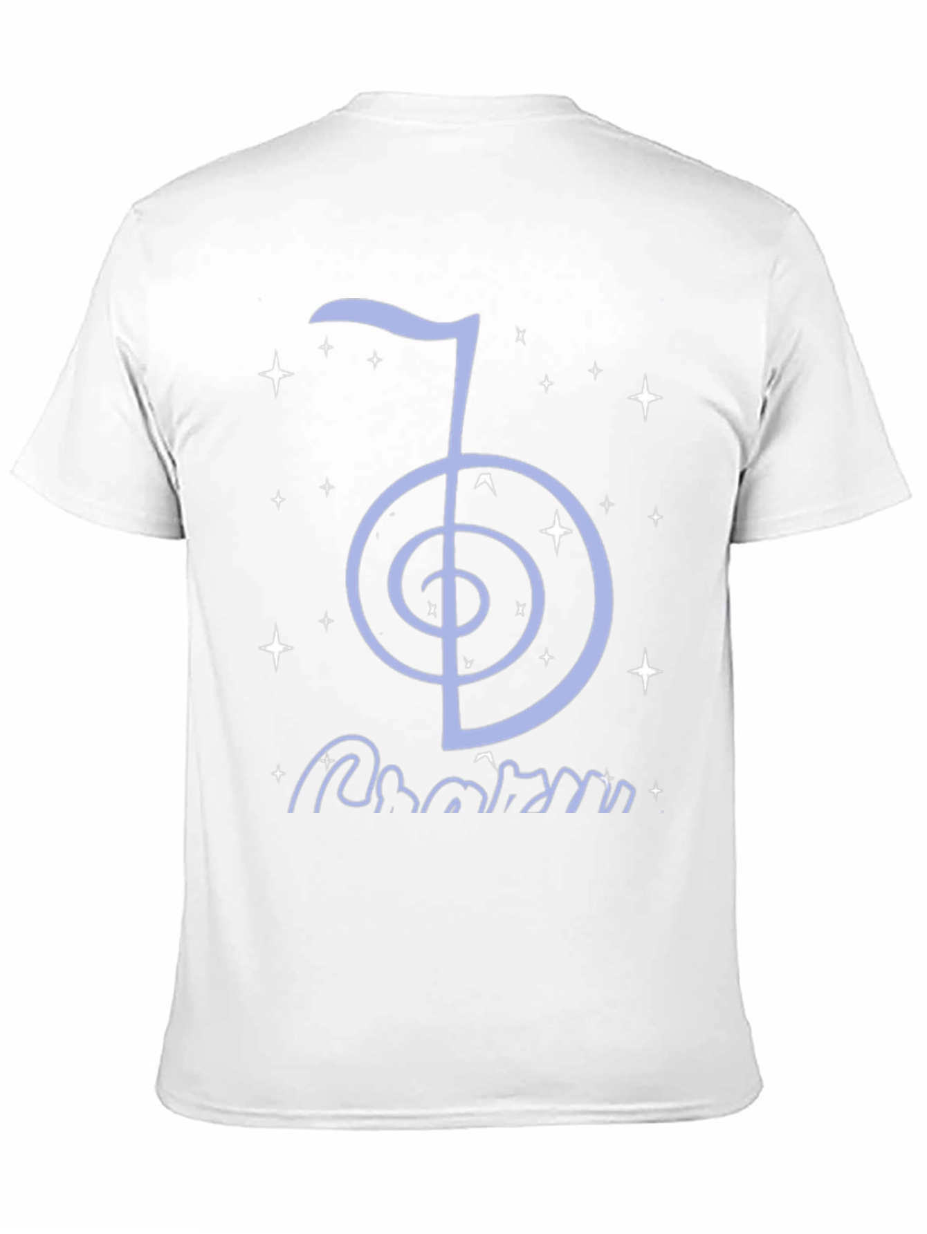 Reiki Symbol T-Shirt - Black Cotton Spiritual Tee