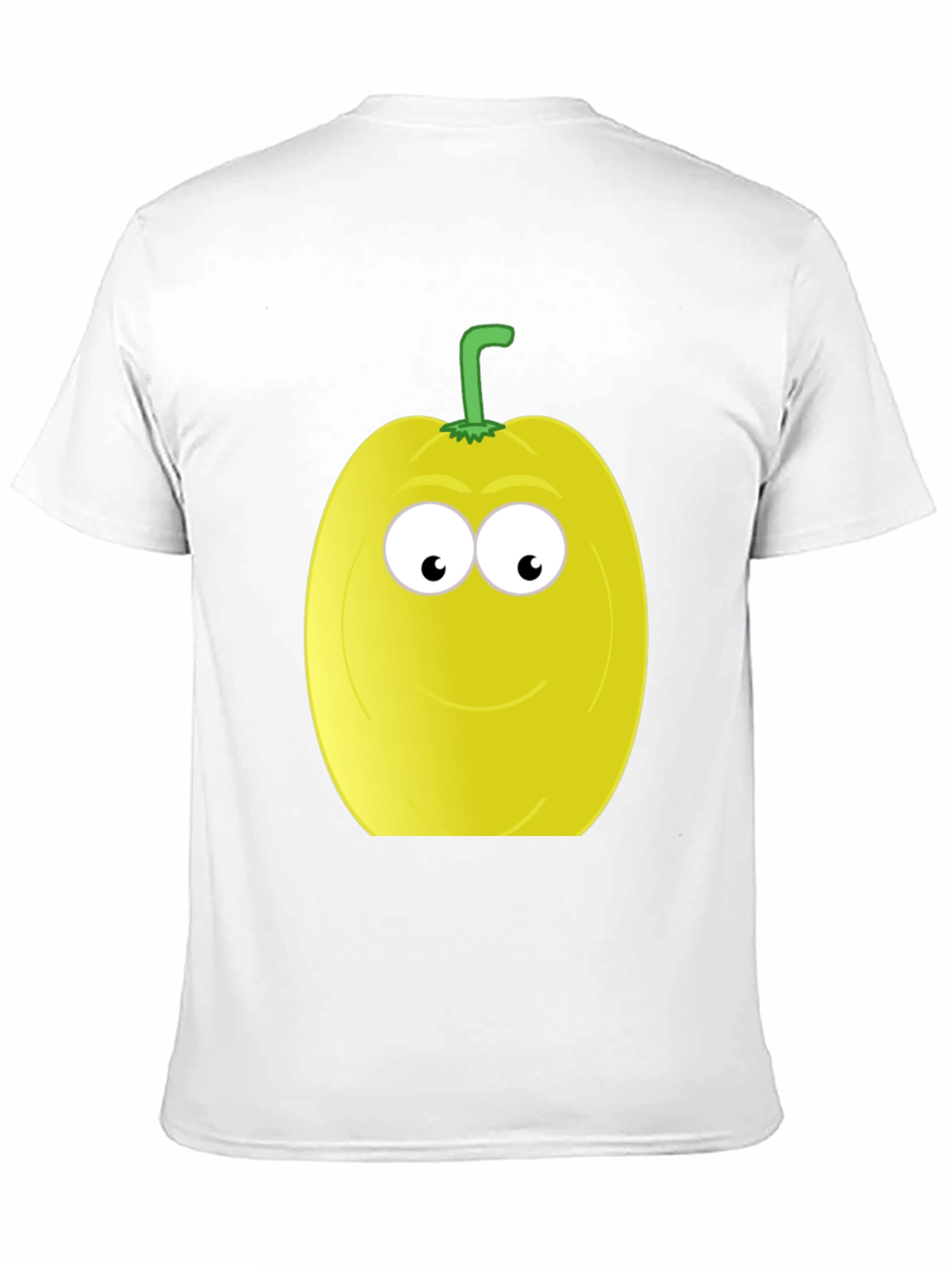 Funny Fruit Face T-Shirt - Black Cotton Tee