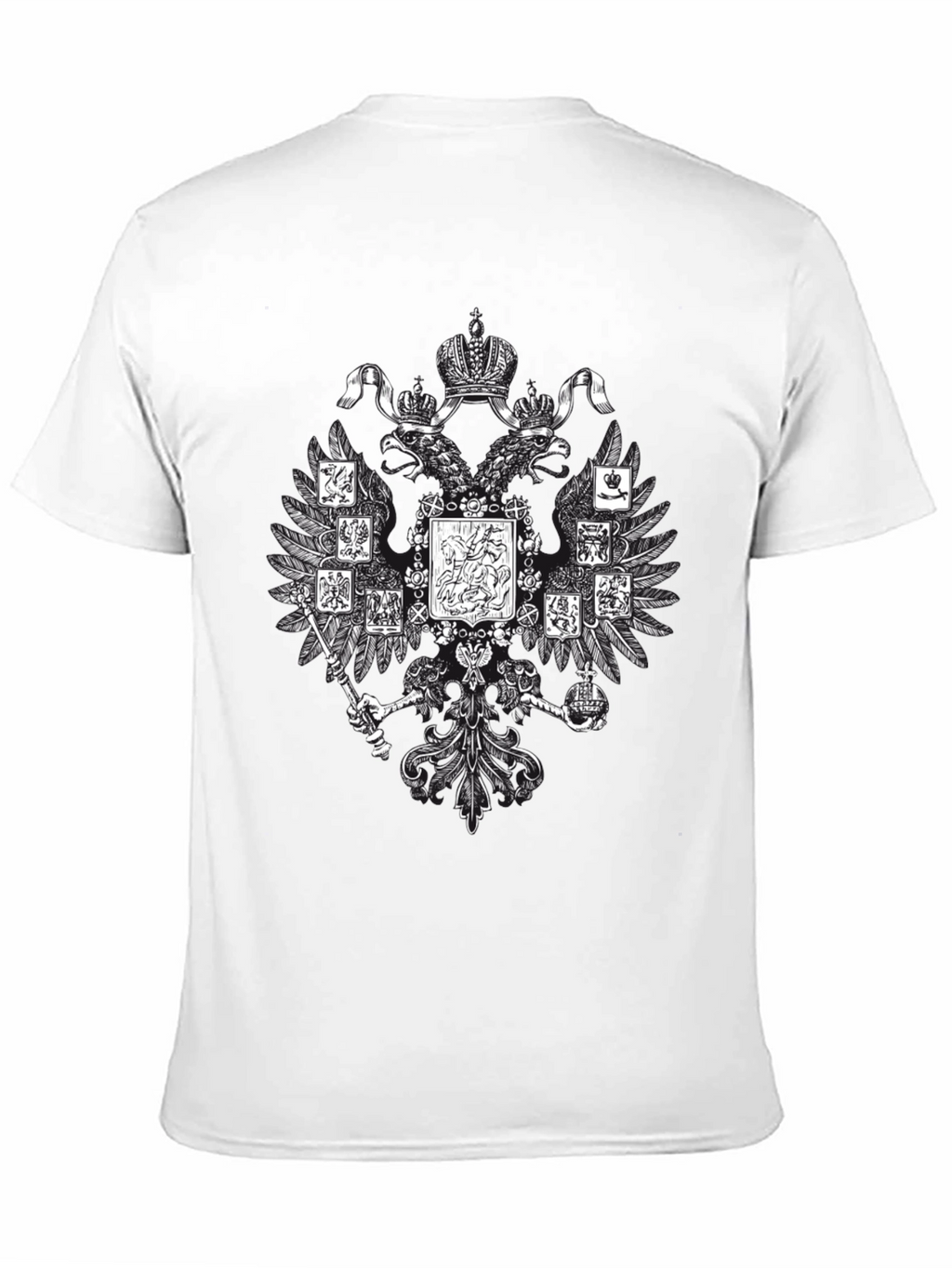 Imperial Eagle Graphic T-Shirt - Black