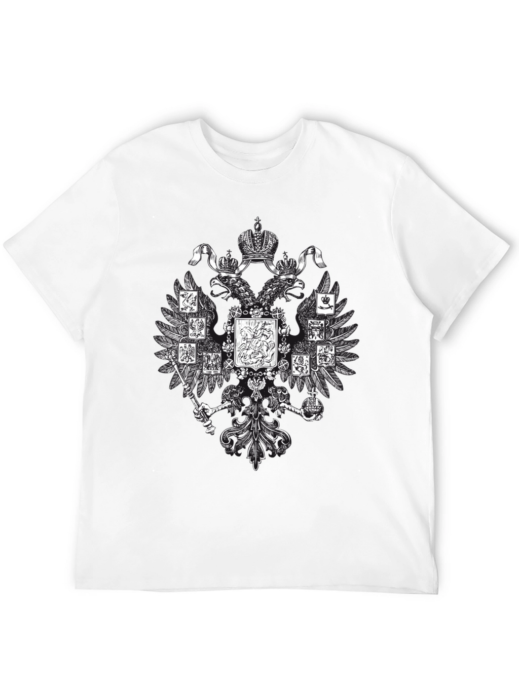 Imperial Eagle Graphic T-Shirt - Black