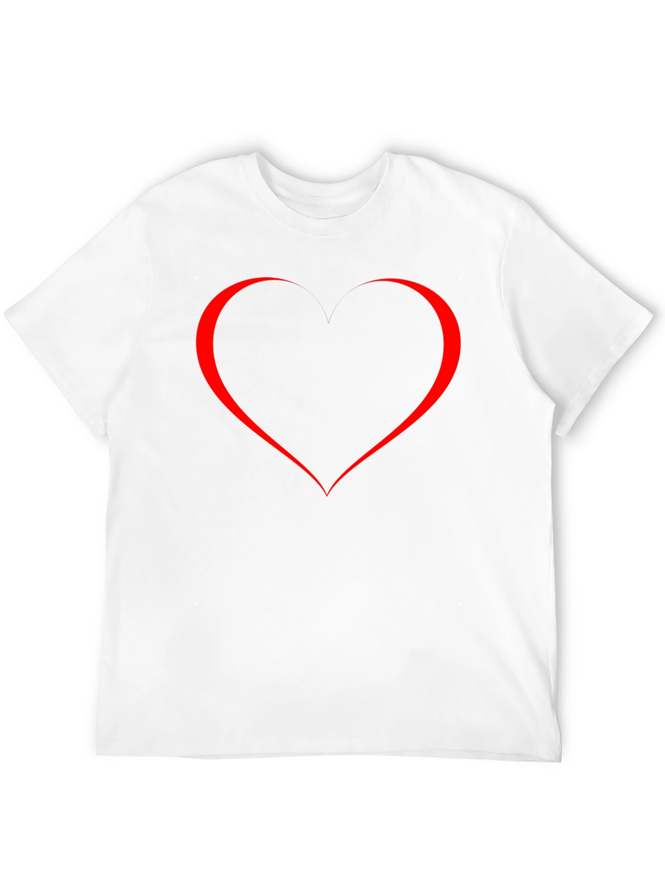 Heart Graphic Black T-Shirt - Stylish & Trendy