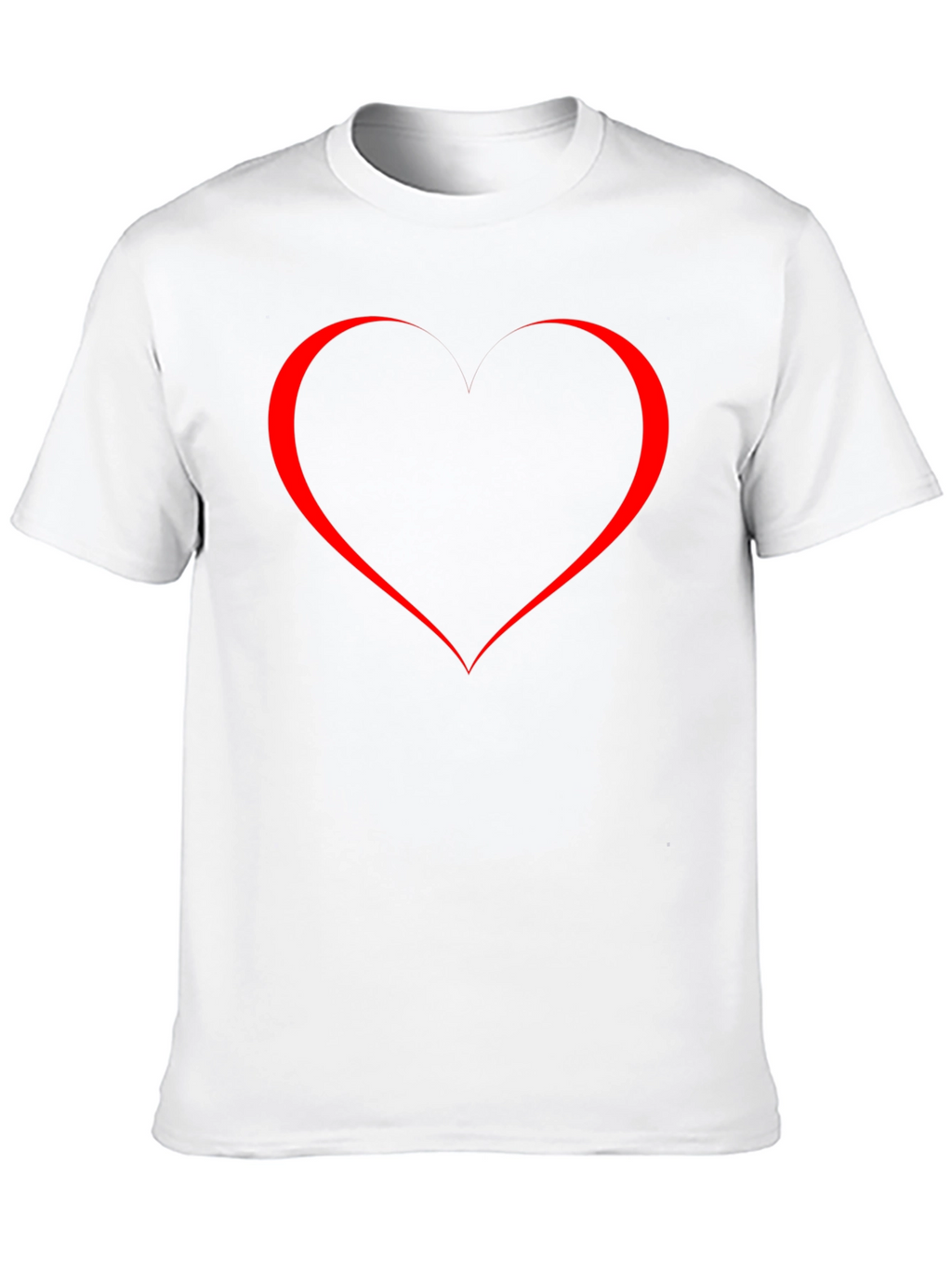 Heart Graphic Black T-Shirt - Stylish & Trendy