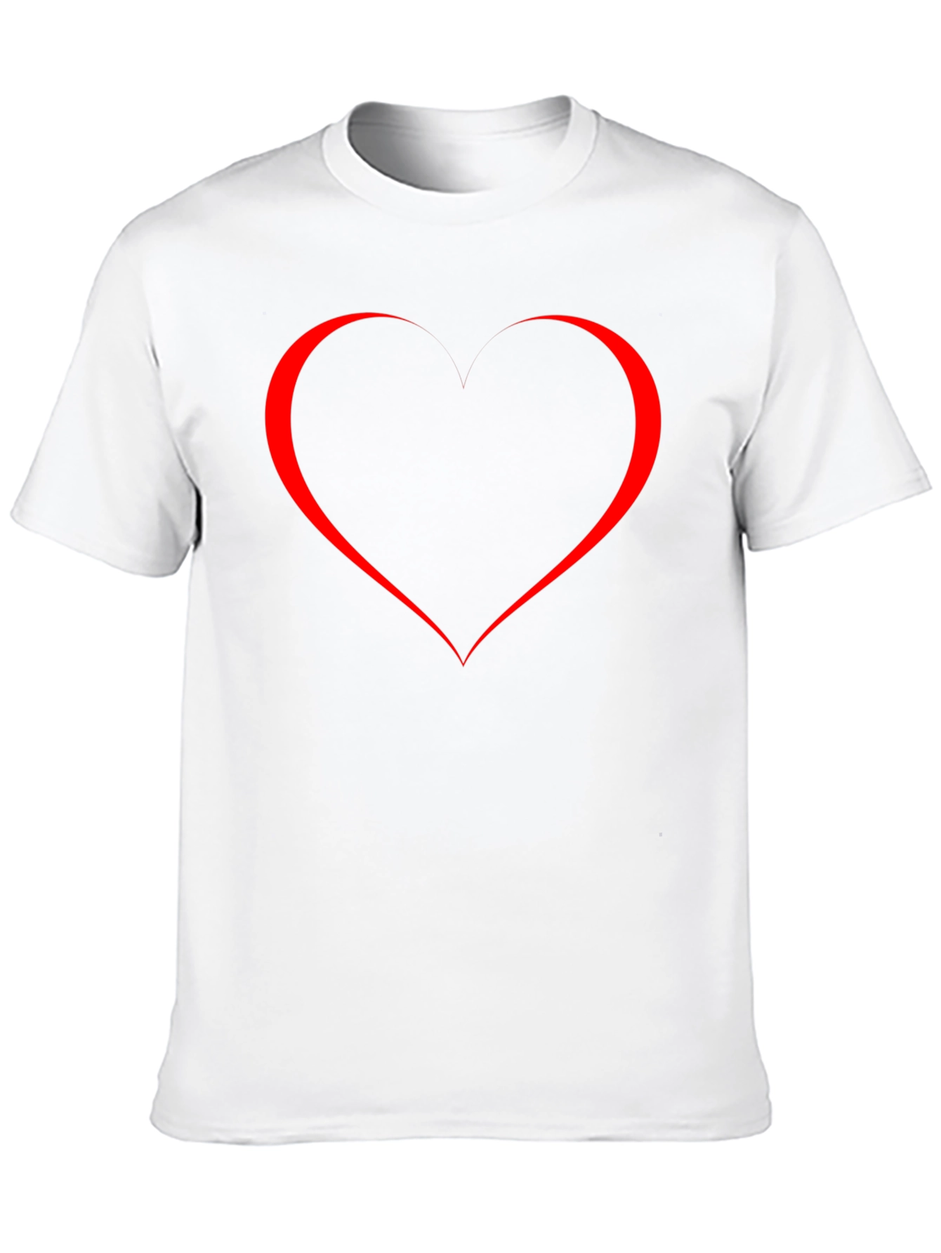 Heart Graphic Black T-Shirt - Stylish & Trendy