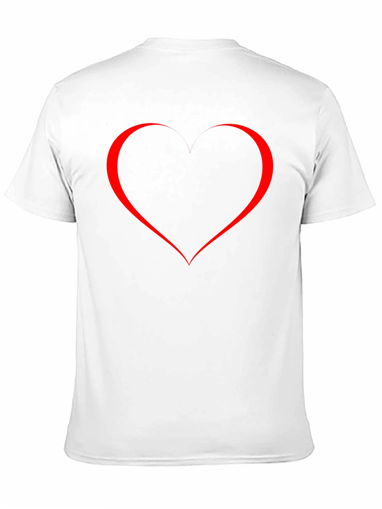Heart Graphic Black T-Shirt - Stylish & Trendy