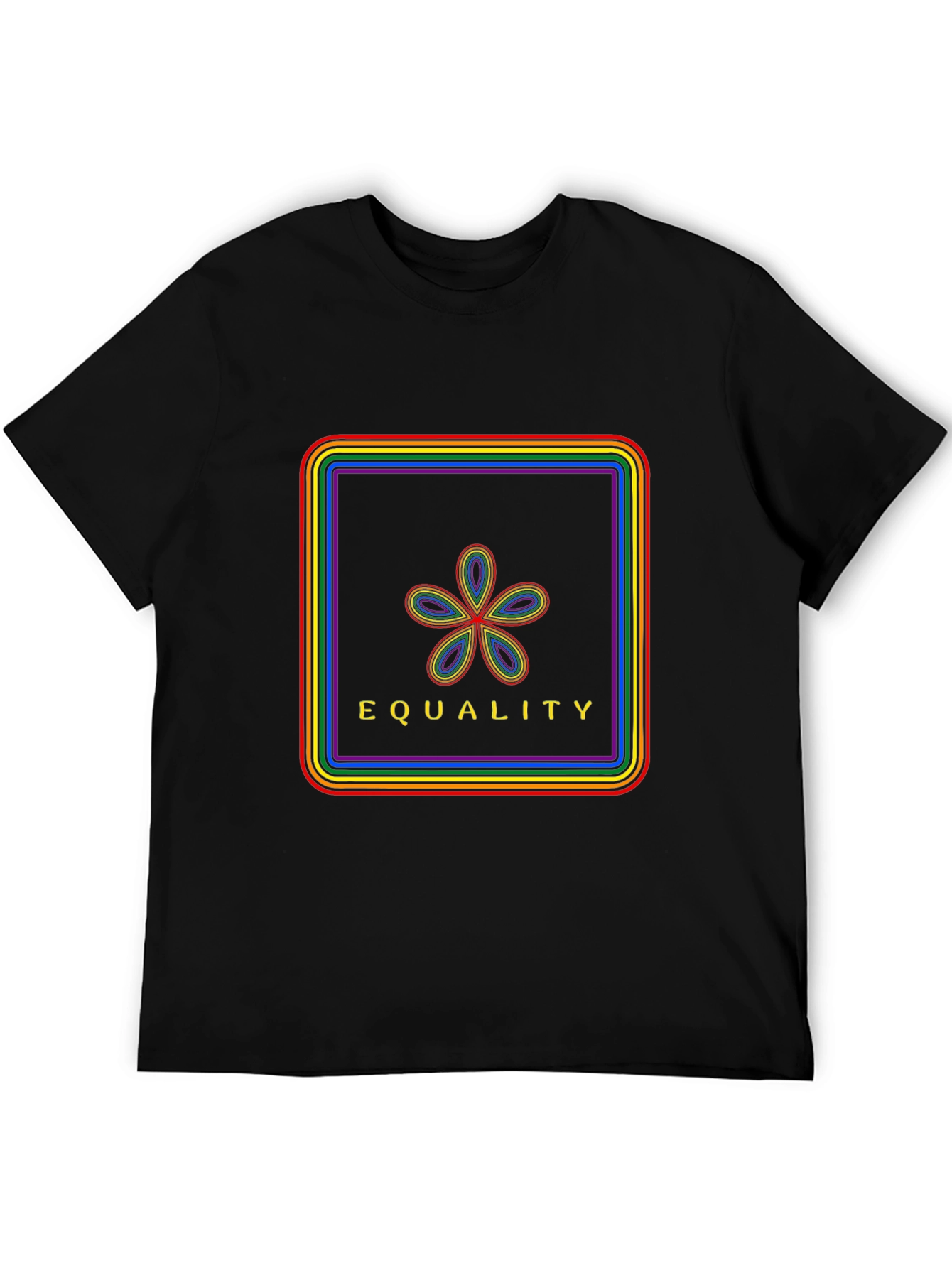 Equality Rainbow Graphic T-Shirt