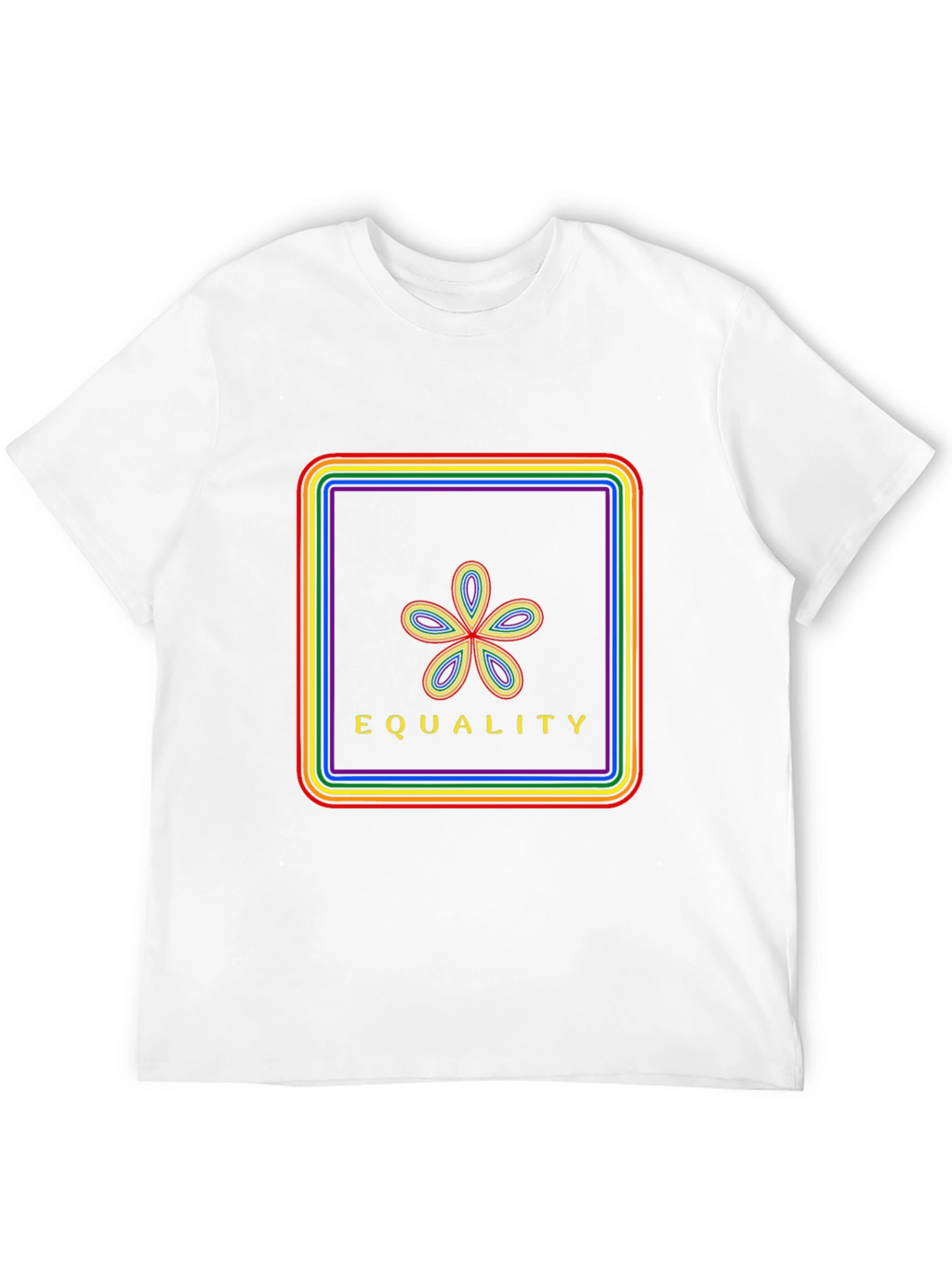 Equality Rainbow Graphic T-Shirt