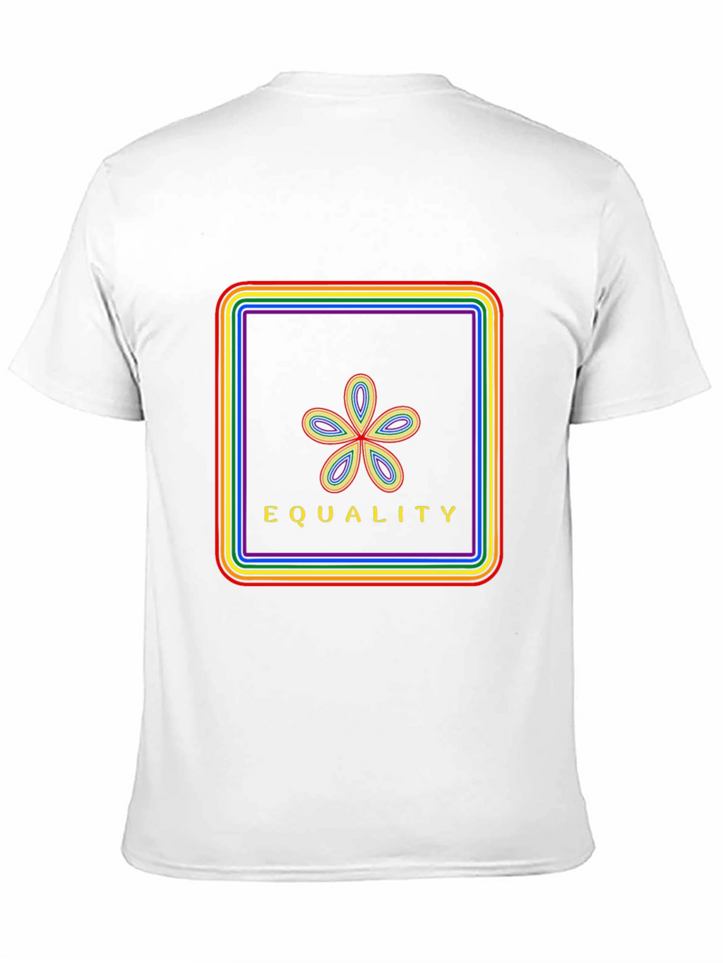 Equality Rainbow Graphic T-Shirt