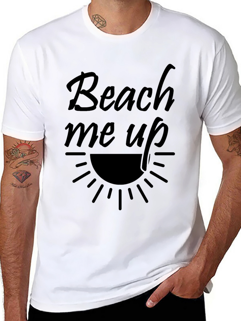 Beach Me Up Graphic Tee - Summer Vibes