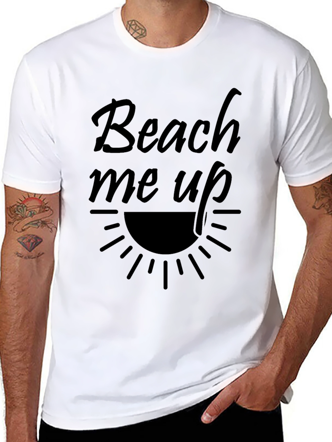 Beach Me Up Graphic Tee - Summer Vibes