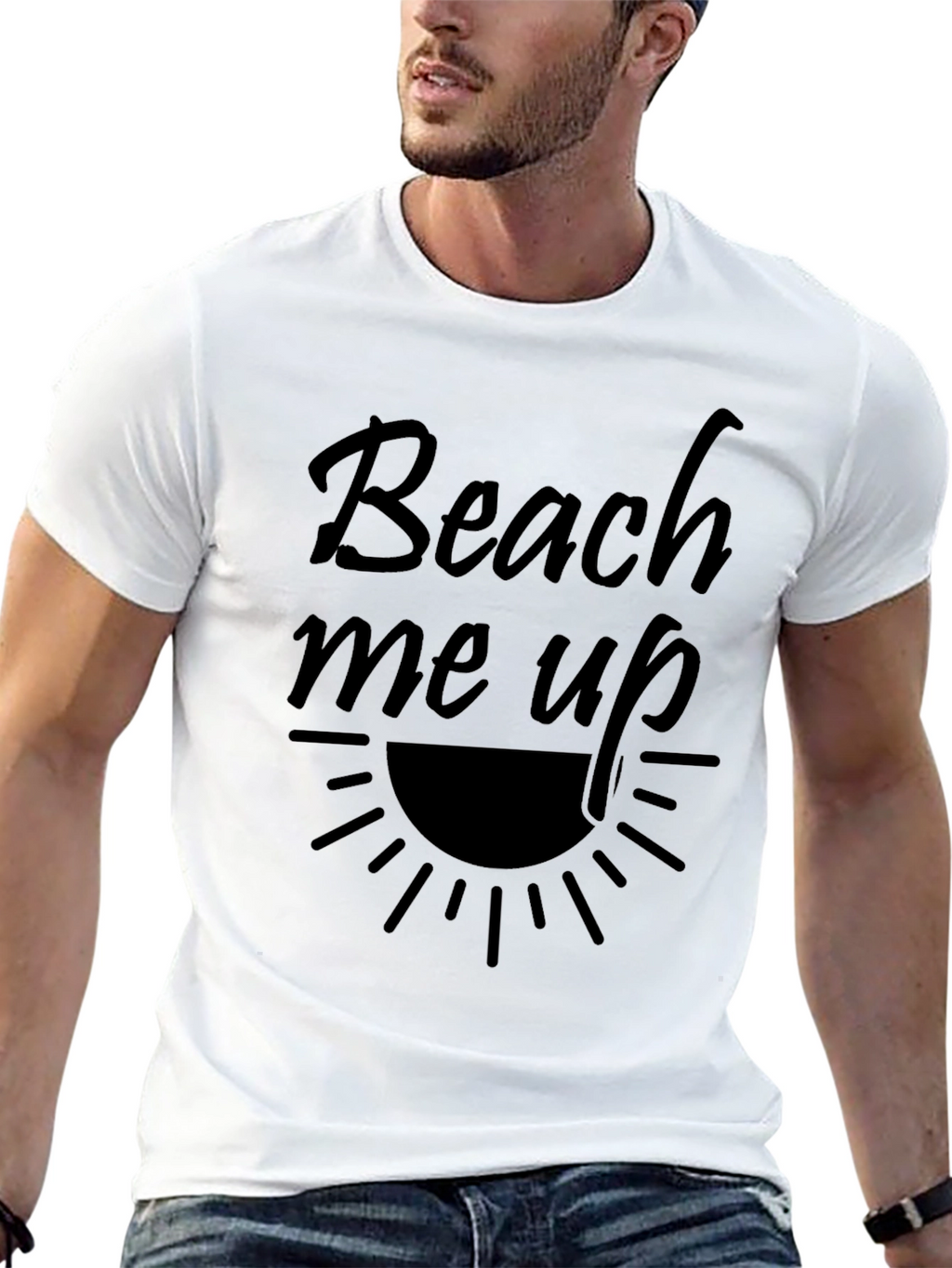 Beach Me Up Graphic Tee - Summer Vibes