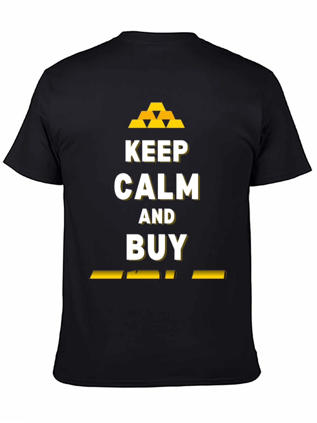 Keep Calm and Buy Black T-Shirt