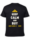 Keep Calm and Buy Black T-Shirt