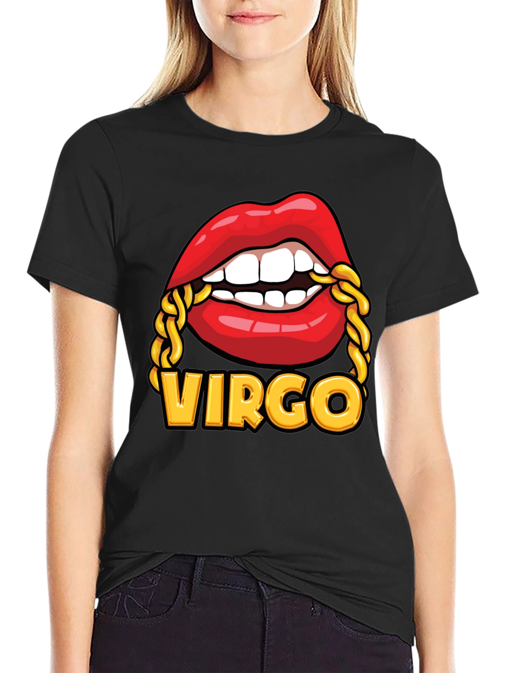 Virgo Lips Graphic Tee