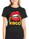 Virgo Lips Graphic Tee