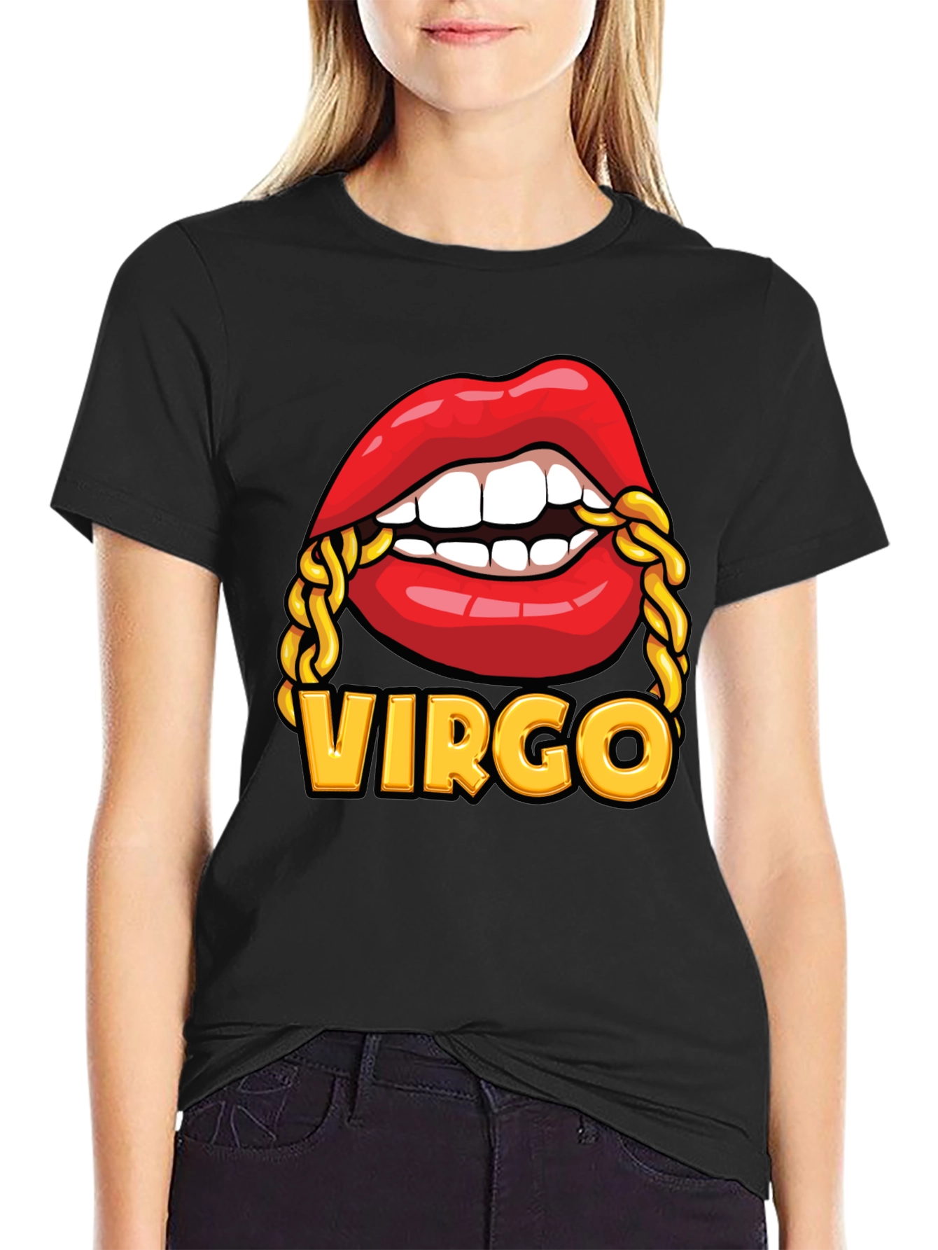 Virgo Lips Graphic Tee