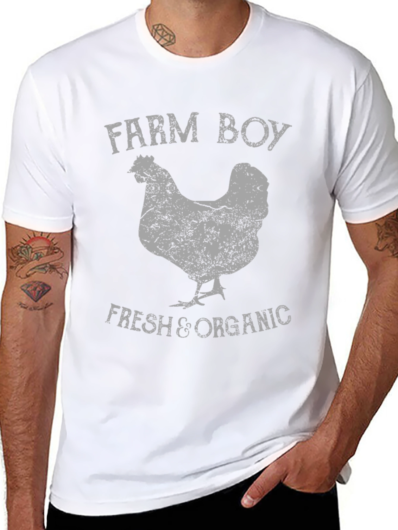 Farm Boy Fresh & Organic Graphic T-Shirt