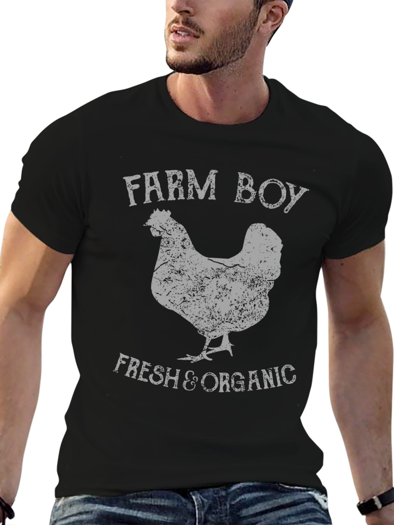 Farm Boy Fresh & Organic Graphic T-Shirt
