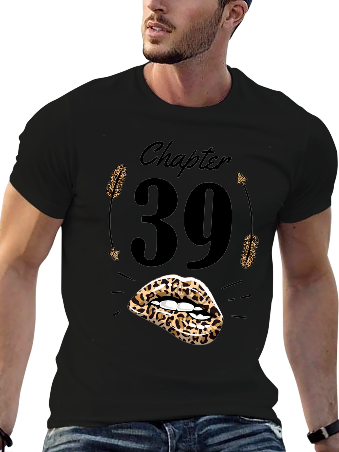 Chapter 39 Leopard Lips Birthday T-Shirt
