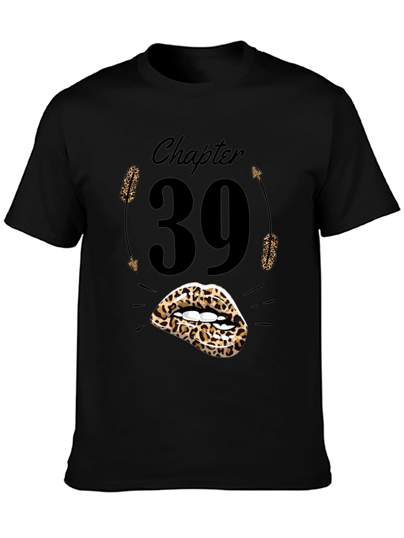 Chapter 39 Leopard Lips Birthday T-Shirt