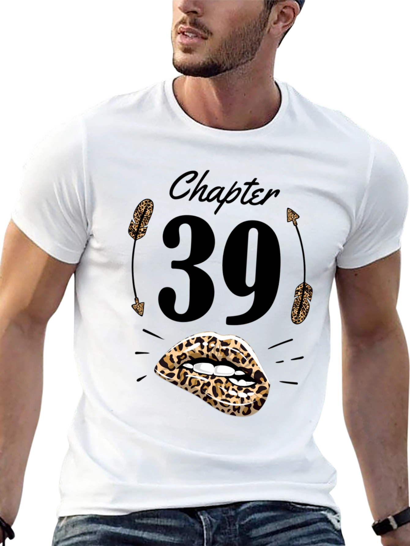 Chapter 39 Leopard Lips Birthday T-Shirt