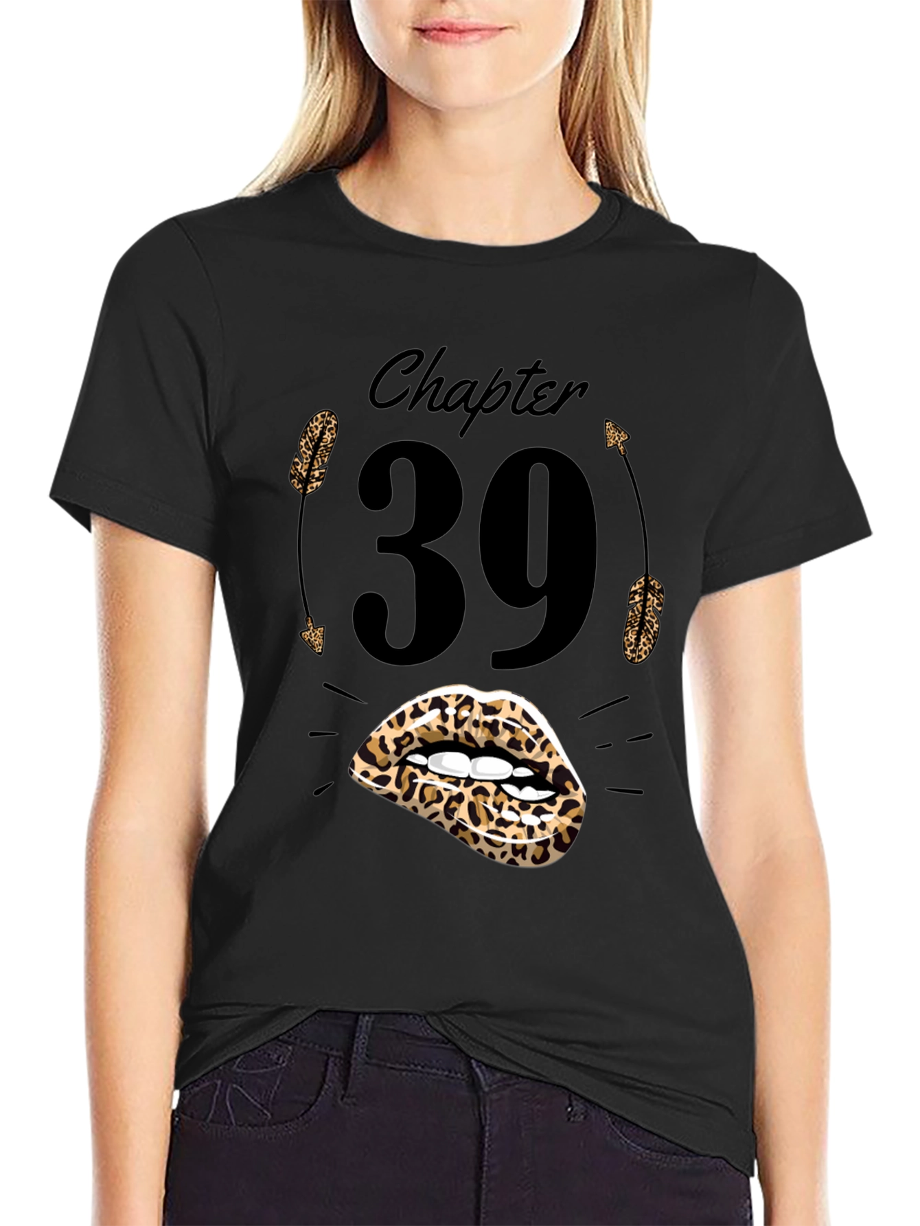 Chapter 39 Leopard Lips Birthday T-Shirt